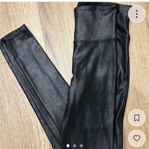 SPANX Leather Leggings